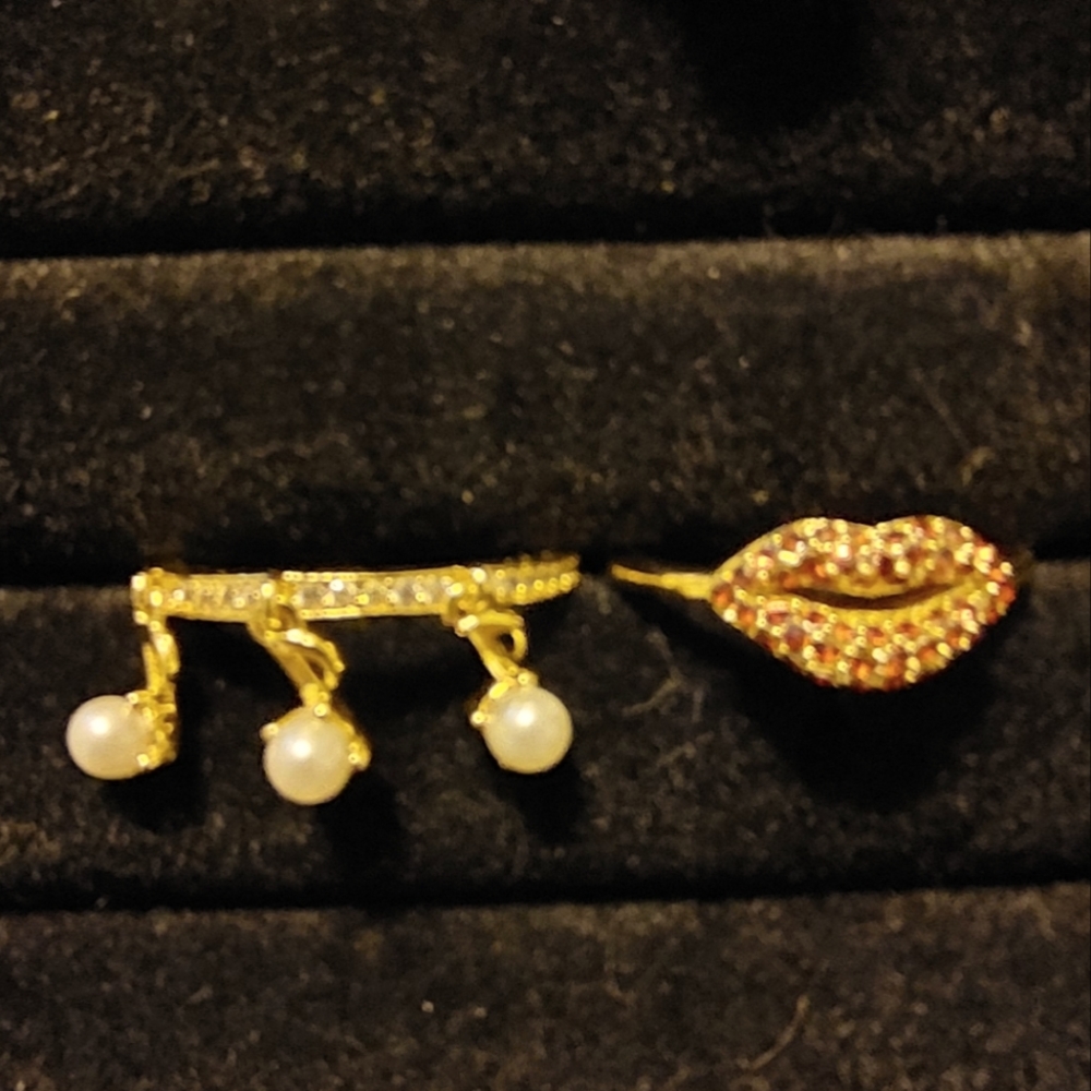 NEW Kate Spade HIT THE TOWN Stacking Rings size 7